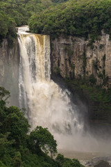 Salto São João  Prudentópolis  Paraná  Brazil. Waterfalls.