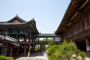 Fototapeta na wymiar Namwonhyanggyo Confucian School is a school in Joseon Dynasty.