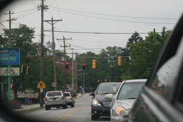 traffic on the highway