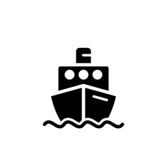 ship - shipping - transportation icon