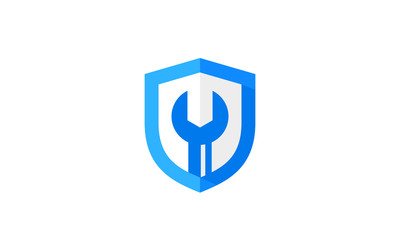 blue shield tools icon