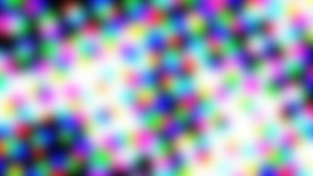 Abstract halftone live wallpaper. Iridescent dots surface for tv show intro, party, event, clubs, music clips, blog opener, vlog presentation or advertising footage. Banner for text, title, caption