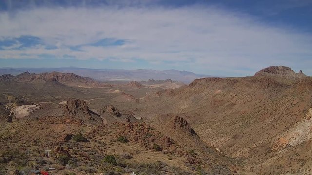 Black Mountains Wide Vista- Oatman Arizona