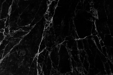 black marble pattern texture natural background, Interiors marble stone wall .