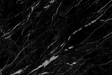 Fototapeta na wymiar black marble pattern texture natural background, Interiors marble stone wall.