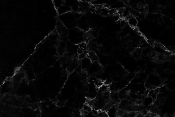 black marble pattern texture natural background, Interiors marble stone wall.