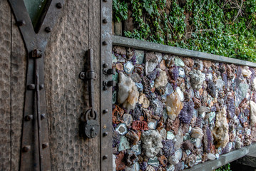 Mugla, Turkey, 29 July 2012: Beautiful exterior of authentic Stone Bodrum Mansion, Halicarnassus