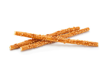 Salted sticks with sesame