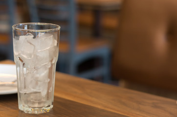 Clean drinking water from safe plastic bottles, Pouring into a glass,