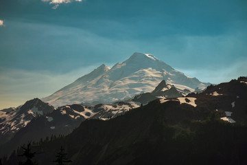 view of mountains