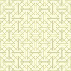 Geometric traingle seamless pattern. Olive green background