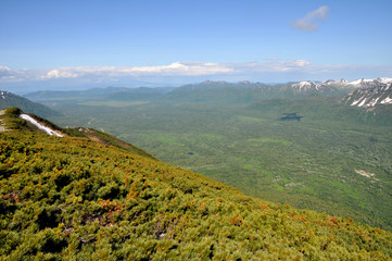 view of mountains