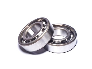 The inner hexagonal screw nut is solid black, placed on a white background.