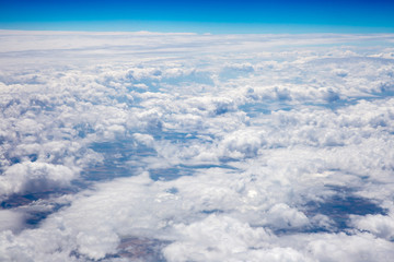 Obraz na płótnie Canvas The sky above the clouds