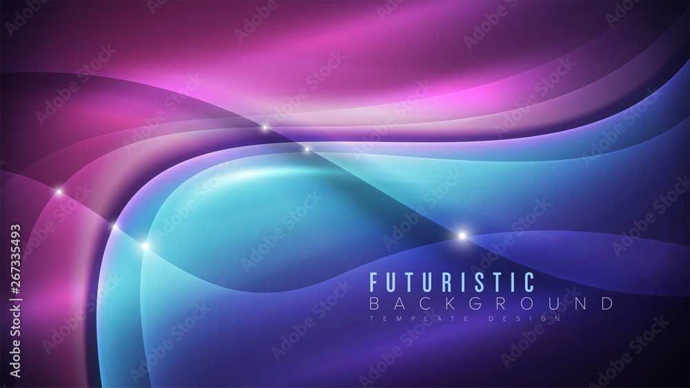 Poster an abstract background template in futuristic style. it is suitable for being as a template, landing