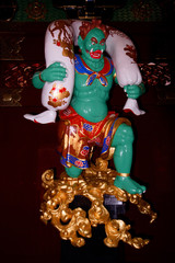 日光山輪王寺　大猷院　二天門の風神