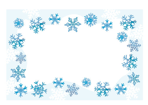 雪の結晶 フレーム 手書きイラスト Stock Illustration Adobe Stock 雪の結晶 フレーム 手書きイラスト Stock Illustration Adobe Stock