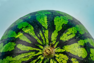 Wassermelone Haus Schale close up Hintergrund mit Copy space