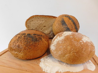 bochenki chleba