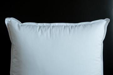 Close up of white pillow