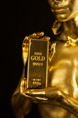 1 Kg Fine Gold 999.9 Goldbarren  