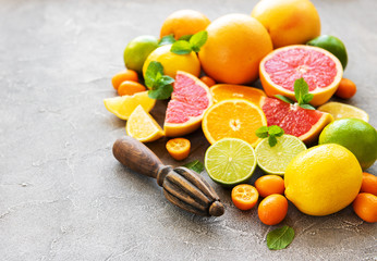 citrus fresh fruits