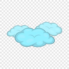 Clouds icon. Cartoon illustration of clouds vector icon for web design