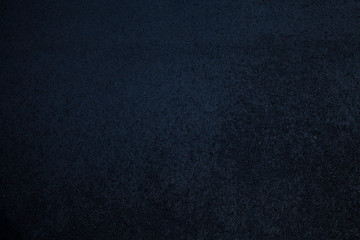 Black surface of the new asphalt concrete