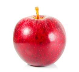 red apple isolated on white background