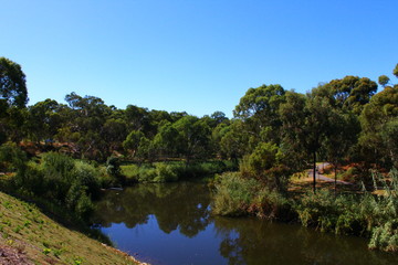 River Torrens in Adelaide, South Australia