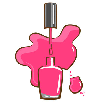 nail polish graphic design