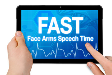 FAST Test Face Arms Speech Time - Gesicht, Arme, Sprache, Zeit