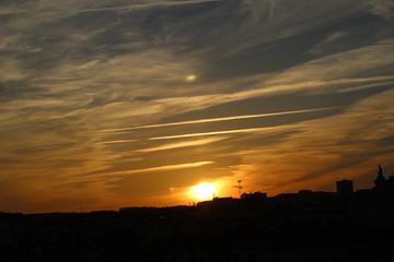 Fototapeta premium por do sol 