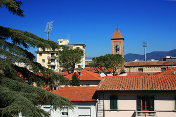 Ancient chapel in the Italian city