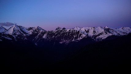 Obraz premium Rosa Khutor. Caucasus Mountains