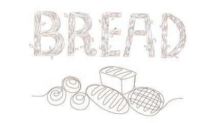 funny monochrome illustration of a mouse and cheese. Continuous line art.