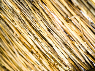 Natural straw closeup texture background