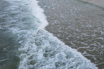 Welle, Ostseeküste, Insel Rügen, Mecklenburg-Vorpommern, Deutschland, Europe