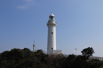 Fototapeta na wymiar 福島県いわき市の塩屋崎灯台