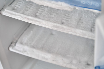 ice in the freezer. icing cooling tubes. refrigerator requires defrosting. repair of the freezer....