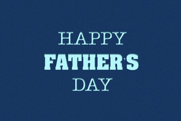 Happy father's day background. The inscription on a dark background. Congratulatory background.