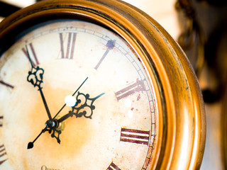 old fashion metal wall clocks