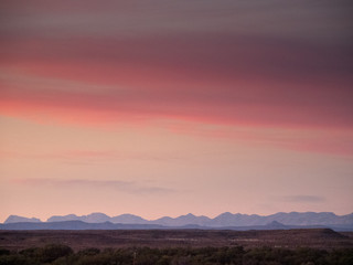 Sunrise over the Veldt, South Africa