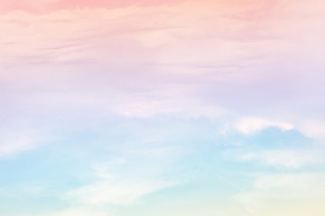 Obraz premium Cloud background with a pastel colour