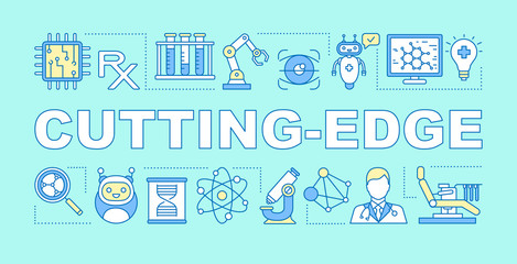 Cutting edge word concepts banner