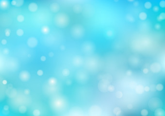 Bokeh blur background. color blue pastel. abstract vector