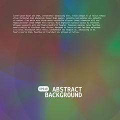 Abstract blurred gradient mesh background. Colorful smooth banner template