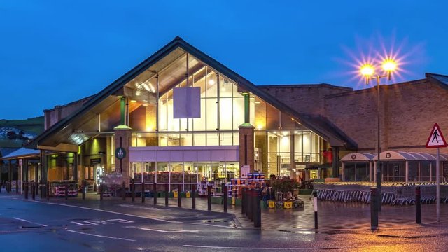 People buying at the supermarket