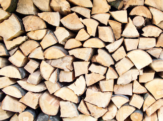 Stack of firewood