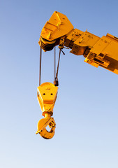 Hook of the crane